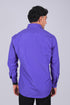 Veshbhoshaa Bluebird Serene Blue Men'S Office Shirt